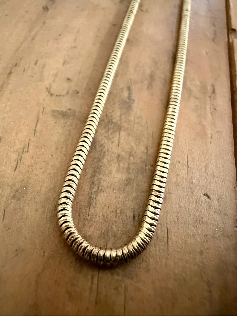 36” STERLING SILVER ITALIAN SNAKE CHAIN NECKLACE